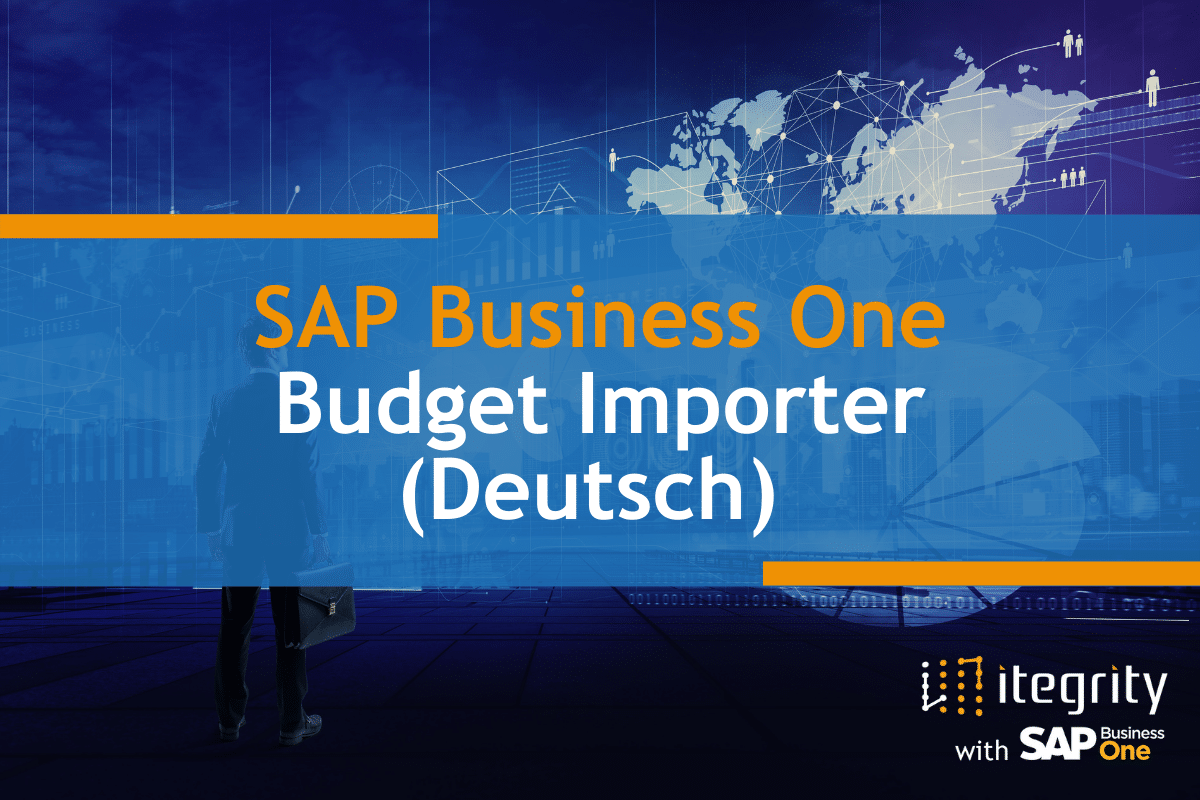 Featured image for “Budget Importer | SAP Business One (Deutsch)”