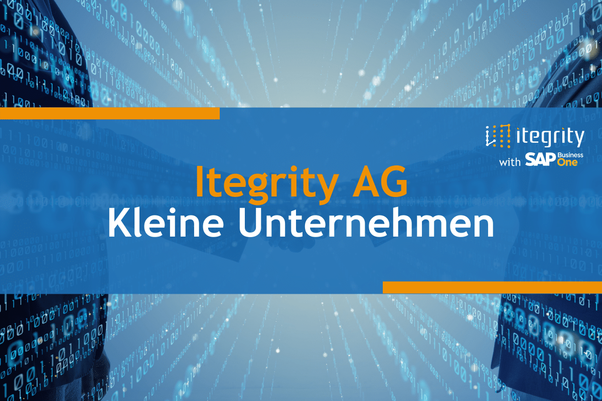 Featured image for “Kleine Unternehmen | ERP | SAP Business One | Itegrity AG”