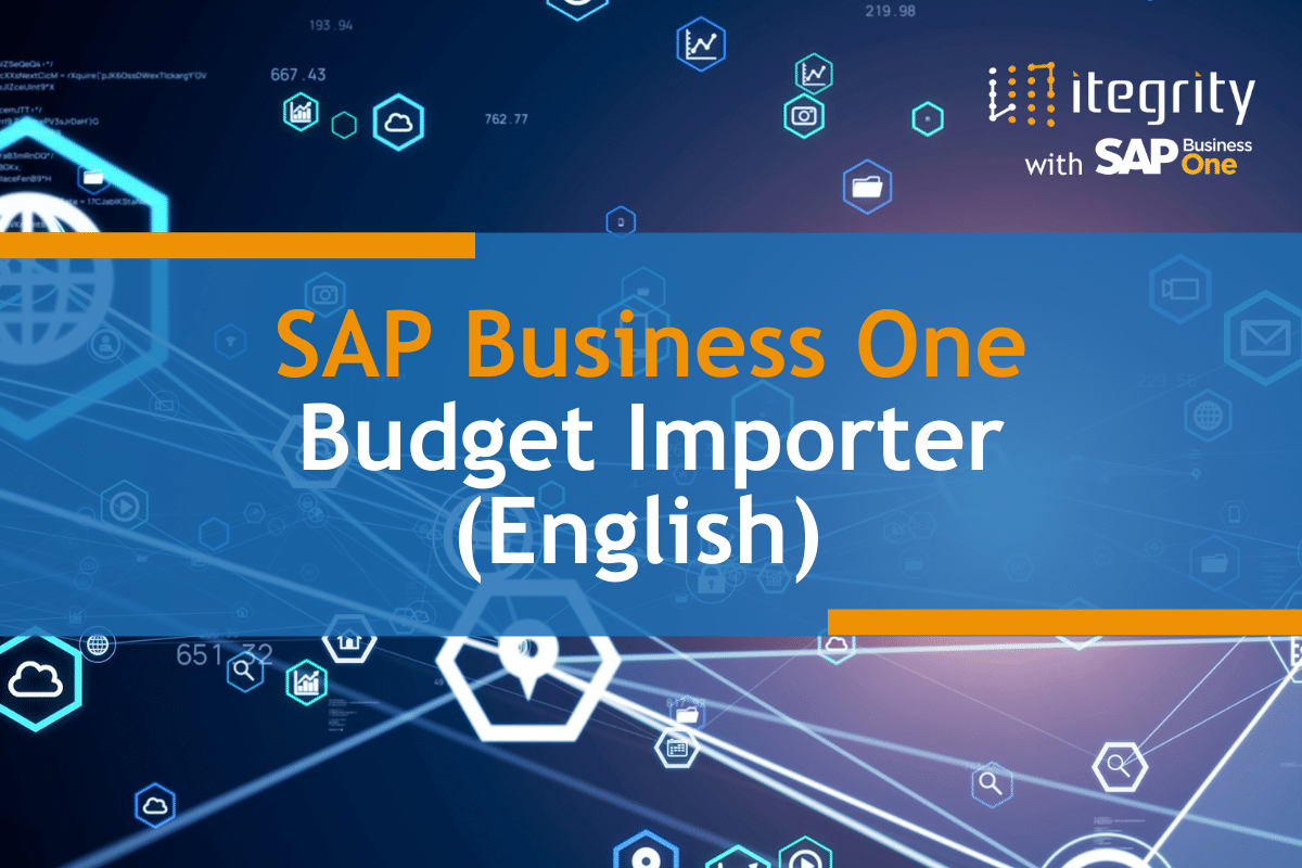Featured image for “Budget Importer | SAP Business One (English)”